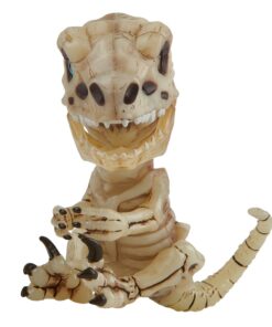 WowWee Untamed Skeleton Raptor by Fingerlings – Gloom (Sand) – Interactive Collectible Dinosaur 17 614B8 W8DIL