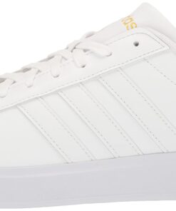 adidas Men's Sneaker 6 White/White/Gold Metallic 15 614BJaA0aRL