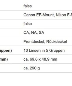 Sigma 2.0x Teleconverter TC-2001 for Nikon Nikon SLR Mount 15 614COBR93mL