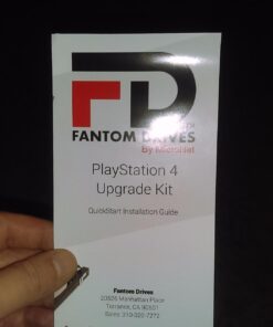 Fantom Drives 2TB Hard Drive Upgrade Kit for Sony PlayStation 4, PS4 Slim, and PS4 Pro (PS4-2TB-KIT) SSD 2TB + 8GB 16 614E5uIlKoL