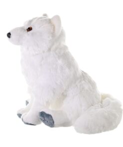 Wild Republic Arctic Fox Plush, Stuffed Animal, Plush Toy, Gifts for Kids, Cuddlekins 12 Inches 21 614EiMlgoML