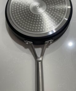 Wodillo Pots and Pans set, Nonstick Kitchen Cookware Sets, 5 PCS Induction Cookware Set, Non Stick Cooking Set w/Frying Pans & Saucepans,Dishwasher Safe, Oven Safe to 420°F 5PCS/Black 55 614FRd riWL