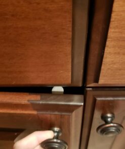 20 Pack Cabinet Locks Child Safety Latches - Vmaisi Baby Proofing Cabinets Drawers Lock - Upgraded Stronger Adhesive Easy Installation - No Drilling Standard 20.0 35 614GO09Jl6L