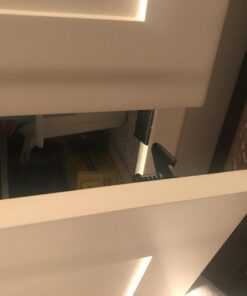 Child Locks for Cabinets and Drawers - 12 Pack - No Drill Baby Proofing Cabinets, Make Baby Safety Easy with Baby Cabinet Locks, These Cabinet Child Locks Secure Drawers, Cupboards, Cabinet in Seconds 12 Count (Pack of 1) 65 614Gr38ScbL