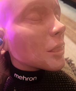 Mehron Makeup Practice Head |Makeup Practice Face| Mannequin Head for Makeup Practice, Special FX, & Face Painting for Students 34 614HXOhGmHL