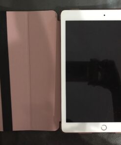 MoKo Pencil Case Fit Apple Pencil (USB-C), Apple Pencil 1st/2nd Generation, Elastic Band Detachable Stylus Pens Pocket Protective Pouch for 9.7"-12.9" Tablet,Rose Gold Rose Gold 51 614I4iv28PL 1