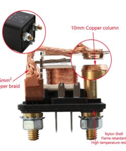 ESUPPORT Car Auto Heavy Duty Split Charge DC 12V 100A 100 AMP SPST Relay 4 Pin 4P RL180 14 614LU6ZxRHL