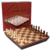 Aria Chess Inlaid Wood Board Game with Weighted Wooden Pieces and Tray, Large 16 x 16 Inch Set 13 614LwKvC8RL
