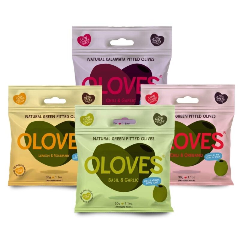 Catalog 8 OLOVES Natural Whole Pitted Olives | 24 Pack Variety | Basil & Garlic, Chili & Oregano, Lemon & Rosemary | Vegan, Kosher, Gluten Free + Keto Friendly Healthy Snacks, 1.1 Ounce (Pack of 24) 1.1 Ounce (Pack of 24)