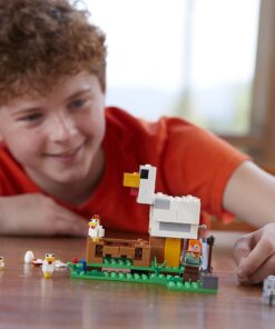 LEGO Minecraft The Chicken Coop 21140 Building Kit , 84 months to 168 months(198 Pieces) 16 614NX4sDEZL