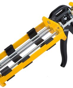 Dripless Brand DC600 Dual Component Adhesive Applicator | 22 oz Dual Cartridge Capacity | 26:1 Thrust Ratio | 1:1 or 2:1 Mix Ratio for High Viscosity Epoxy and Adhesives | Professional Grade 600ml (22 oz)