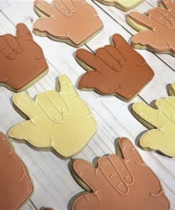 Alternative view of Ann Clark Cookie Cutters Hand Love Sign Cookie Cutter, 3.75"