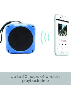 Sunfox Waterproof Bluetooth Speaker | Solar & USB Rechargeable | 20H Playtime | Built-in Mic | Great for Beach, Bike, Pool, Shower, Travel | Wireless, Portable Speaker for iPhone, Samsung and More 12 614Pe BXjCL