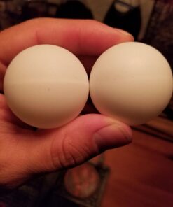 MAPOL 50 White 3-Star Table Tennis Balls Premium Training Ping Pong Balls 24 614T2w6KPQL