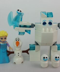 LEGO Disney Frozen Elsa's Magical Ice Palace 43172 Toy Castle Building Kit with Mini Dolls, Castle Playset with Popular Frozen Characters Including Elsa, Olaf, Anna and More (701 Pieces) Standard Packaging 38 614TtFzMgrL