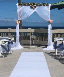 Gift International 54-Inch-by-120-Feet Tulle Bolt, White 18 614VrFicWKL