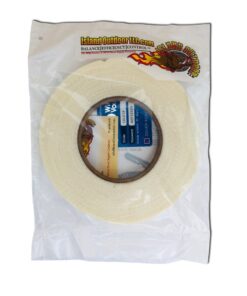 Alternative view of LAVALOCK 1/2" x 1/8" Nomex Grilling High Temp BBQ smoker gasket, white self stick