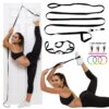 Stunt Stand® Door Flexibility & Stretching Leg Strap - Great for Cheer, Dance, Gymnastics or Any Sport! Free How-to-Use Links Included … Black 18 614YghMTmzL