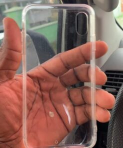 JETech Case for iPhone 8 Plus and iPhone 7 Plus 5.5-Inch, Shock-Absorption Bumper Cover, Anti-Scratch Clear Back, Black 45 614a62TQ9VL