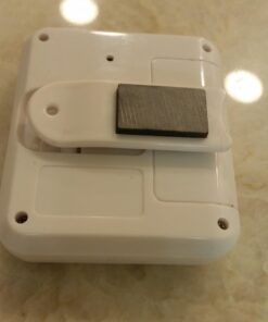 XREXS Digital Kitchen Timer Magnetic Countdown Up Cooking Timer Clock with Magnet Back and Clip, Loud Alarm, Large Display Minutes and Seconds Directly Input-White (2 Battery Included) (DC-12) Old Version 27 614aDaaBaTL