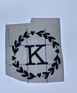 Kassa Transfer Tape Roll for Vinyl - Clear | 12 in x 12 ft, 5 Black Vinyl Sheets Included | Compatible with Cricut, Silhouette & Other Cutting Machines | for DIY Art Projects, Styling & Decorating 12" x 12 feet 54 614bBot8EaL