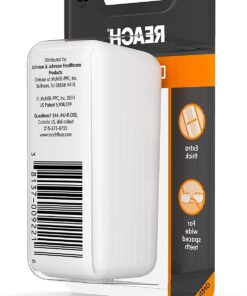 Reach Dentotape Waxed Dental Floss with Extra Wide Cleaning Surface for Large Spaces between Teeth, Unflavored, 100 Yards (Pack of 4) 4 Count (Pack of 1) 13 614cUEGNSOL