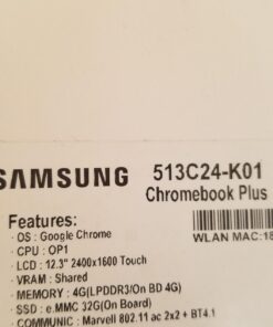 iPearl mCover Hard Shell Case for 12.3" Samsung Chromebook Plus XE513C24 Series (NOT Compatible with Older XE303C12 / XE500C12 / XE503C12 Models) Laptop - Chromebook Plus XE513C24 (Aqua) Aqua 35 614cm4dzBkL