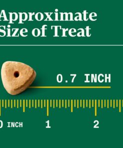 NUTRO Crunchy Dog Treats with Real Peanut Butter, 10 oz. Bag 10 Ounce (Pack of 1) 18 614eArD7oUL