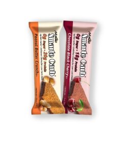 NuGo Smarte Carb Chocolate Black Cherry, 18g Protein, 0g Sugar, 2g Net Carbs, 150 Calorie, 12 Count 7 614fSvh4EyL