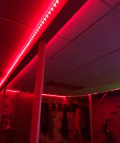 150ft LED Strip Lights, Hedynshine RGB Color Changing by 40key Remote and Phone, LED Strip Lights Music Sync,Smart LED Strip Lights for Bedroom 150feet 150ft 17 614gCdMQMJL