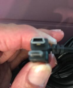 NUNET 15ft MicroUSB & MiniUSB Hardwire Kit with Mini/LP Mini/ATO/Micro2 Fuse, Micro to Mini/Type-C Adapters, Battery Drain Protection System, 15ft Length Cord for Dash Cameras Micro&Mini 36 614grZRituL