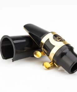 Glory Alto Saxophone Mouthpiece Kit with Ligature,one reed and Plastic Cap-Gold 16 614ha0MeIL