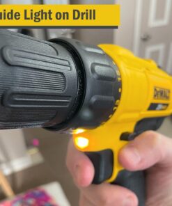 DEWALT 20V Max Cordless Drill / Driver Kit, Compact, 1/2-Inch (DCD771C2), Dewalt Yellow Compact Drill/Driver 46 614hbJ5c2yL
