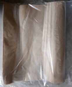 Alternative view of 100 Sheets / 12 X12" Natural Kraft Food Paper Liners / Wrapping Tissue