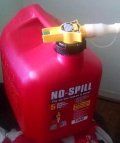 No-Spill 1450 5-Gallon Poly Gas Can (CARB Compliant),Red 36 614jo2jwRqL