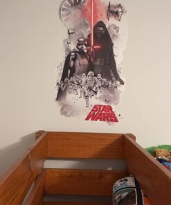 RoomMates RMK3080GM Star Wars The Force Awakens Ep Vii Villians Burst Peel and Stick Giant Wall Decal 15 614jqXoEknL