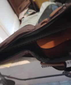 CAHAYA Guitar Bag 40 41 42 Inches 6 Pockets Guitar Case Water Resistent Oxford Cloth 0.5 Inch Extra Thick Sponge Overly Padded for Acoustic Classical Guitar with Anti-theft Pocket CY0150 34 614jybw83CL