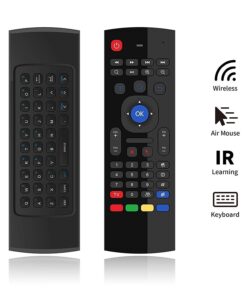 Favormates Air Remote Mouse MX3 Pro,2.4G Backlit Kodi Remote Control,Mini Wireless Keyboard & Infrared Remote Control Learning, Best for Android Smart Tv Box HTPC IPTV PC Pad Xbox Raspberry pi 3 28 614llfFyRmL
