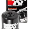 K&N Motorcycle Oil Filter: High Performance, Premium, Designed to be used with Synthetic or Conventional Oils: Fits Select Kawasaki Vehicles, KN-128 25 614lnN9 tQL