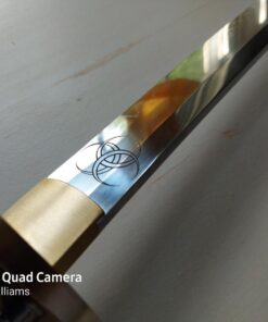 Siwode Michonne's Katana Walking Dead 40-Inchs The zombie biohazard symbol AND T10 Clay_tempered steel 54 614mCWUvJdL