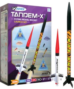 Estes Tandem-X Launch Set (Amazon and Crossfire ISX) Orange, 30 inches 16 614moMHkiL