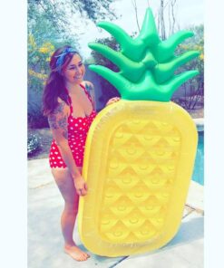 VICKEA Inflatable Pool Floats for Kids and Adults, Large Water Inflatable Pineapple Pool Float for Swimming Pool 41 614n9H7v HL