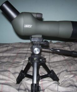 RetiCAM Tabletop Tripod with 3-Way Pan/Tilt Head, Quick Release Plate and Carrying Bag for Phones, Cameras and Spotting Scopes - MT01 Mini Tripod, Aluminum, Black 35 614nZfOGvL