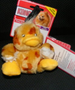 KONG - Plush, Low Stuffing Squeak Duck Dog Toy - Replacement Squeaker Included- For Small Dogs 1 Pack 26 614ojf1zs4L