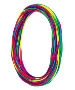 Colorful Rainbow Cord - Tie Dye Style - Type III, 7 Strand, 550 Paracord - Paracord Planet (25 Feet) Rainbow Dye 25 feet