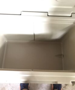 RTIC 45 qt Hard Cooler Insulated Portable Ice Chest Box for Beach, Drink, Beverage, Camping, Picnic, Fishing, Boat, Barbecue Tan 45 Quart 51 614p1xXb7AL