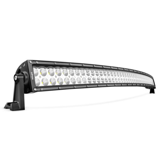 Nilight 52Inch 300W Curved Spot Flood Combo LED Light Bar LED Driving Lamp Off Road Lights LED Work Light for Trucks Boat Jeep Lamp,2 Years Warranty 52Inch 300W LED Lights