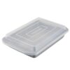 Farberware Nonstick Bakeware Baking Pan With Lid / Nonstick Cake Pan With Lid, Rectangle - 9 Inch x 13 Inch, Gray 9" x 13" w/Lid 22 614rhD4WKhL