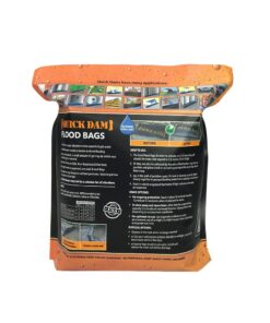 Quick Dam - QD1224-6 Water Activated Flood Bags 1ft x 2ft, 6-Pack 20 614rhor18L