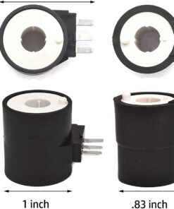 Alternative view of Exact Fit 279834 Dryer Gas Valve Ignition Solenoid Coil Kit - For Dryers Premium Replacement Part by DR Quality Parts